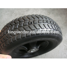 10x2.5 semi-pneumatic rubber wheel
